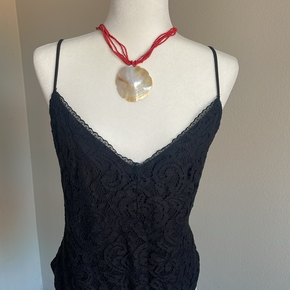 Forever 21 Black Sleeveless Lace Bodysuit Size 3X